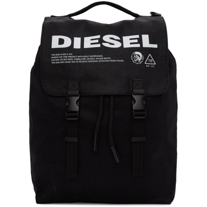 Photo: Diesel Black Volpago Backpack