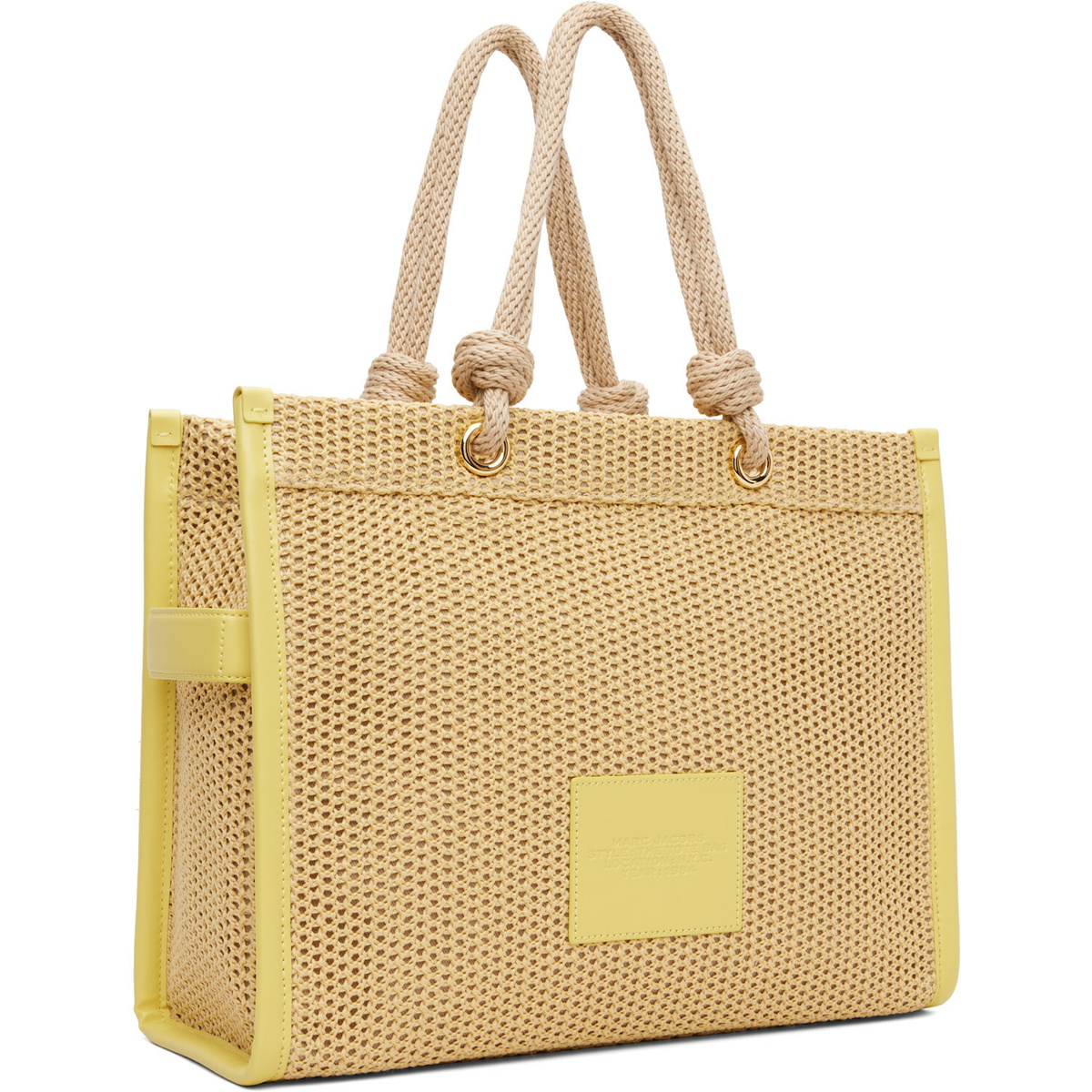 Marc Jacobs Beige 'The Woven Rope Large' Tote