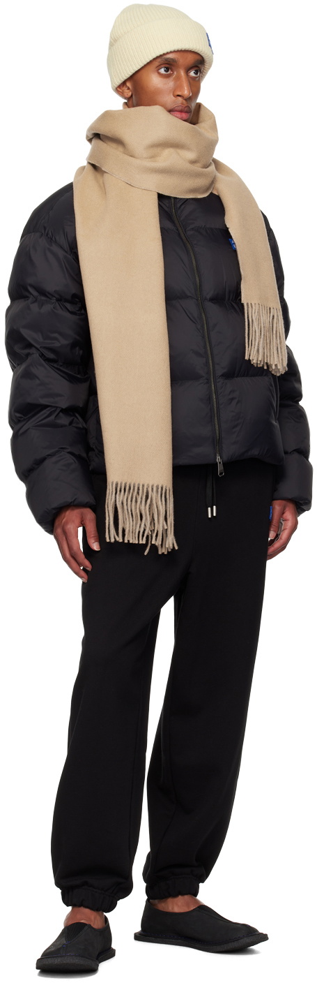 ADER error Black TRS Tag 01 Puffer Down Jacket ADER error