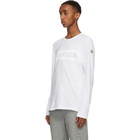 Moncler White Mesh T-Shirt