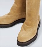 Auralee Suede ankle boots