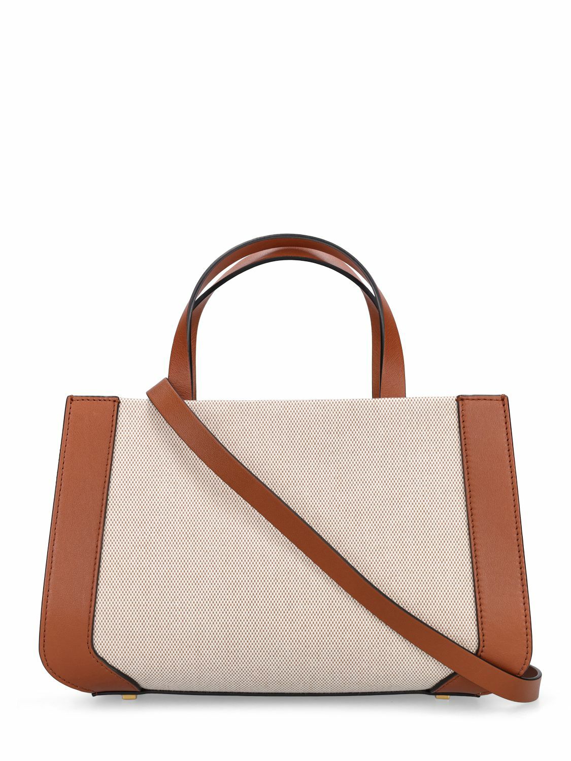 【関税&送料込】Valentino Garavani Two-Tone Canvas Vlogo Sig VALENTINO GARAVANI - Vlogo Signature Small Canvas Tote Bag