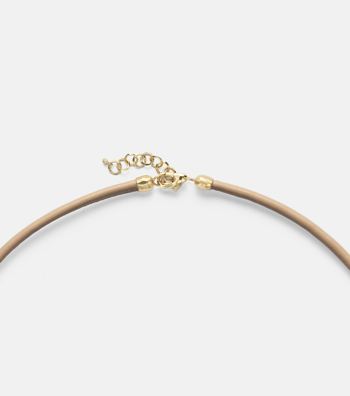 Octavia Elizabeth 18kt gold pendant necklace with turquoise
