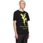 Gucci Black and Yellow Chateau Marmont T-Shirt