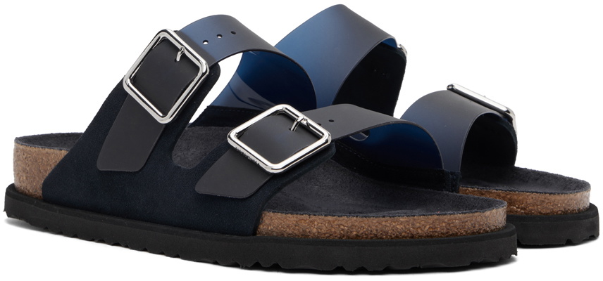 Birkenstock Navy 1774 Arizona PVC Milky Sandals Birkenstock