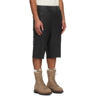 AAPE by A Bathing Ape Gray Main Sweat Shorts