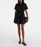 Loewe Balloon cotton and silk gabardine minidress