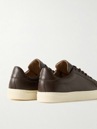 George Cleverley - Jack II Full-Grain Leather Sneakers - Brown