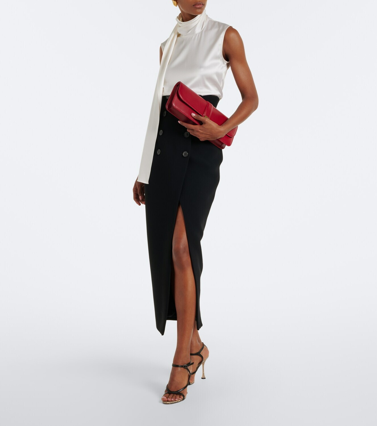 Manolo Blahnik Tibula snake-effect leather sandals