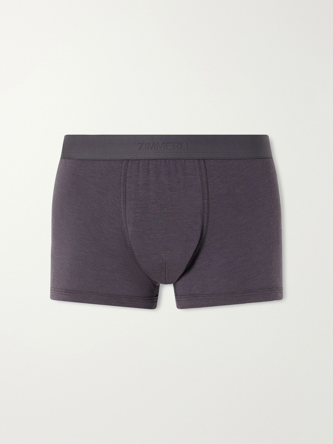 Zimmerli - Cozy Comfort Stretch Modal-Blend Boxer Briefs - Purple