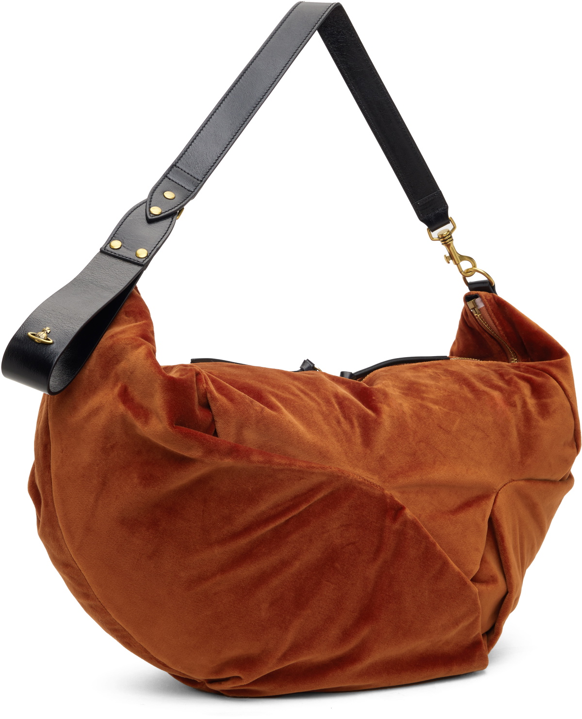 Vivienne Westwood Orange Large Agnes Shoulder Bag Vivienne Westwood