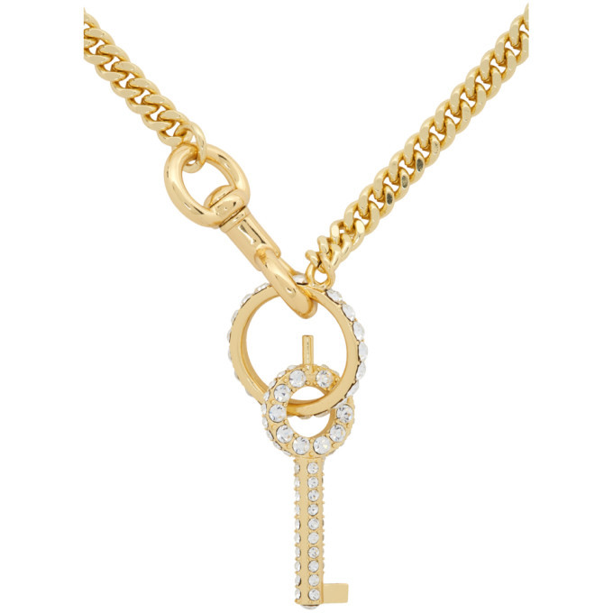 Marc Jacobs Monogram Chain Link Necklace