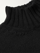 Margaret Howell - MHL Wool Mock-Neck Sweater - Black