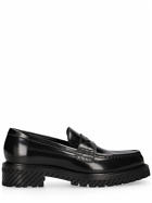 OFF-WHITE Combat Leather Loafers