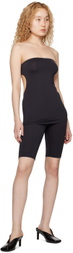 Issey Miyake Black Skin Shorts