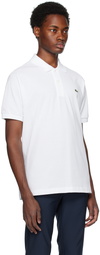 Lacoste White Original Polo