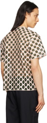 Steven Passaro Green & Pink Pattern T-Shirt