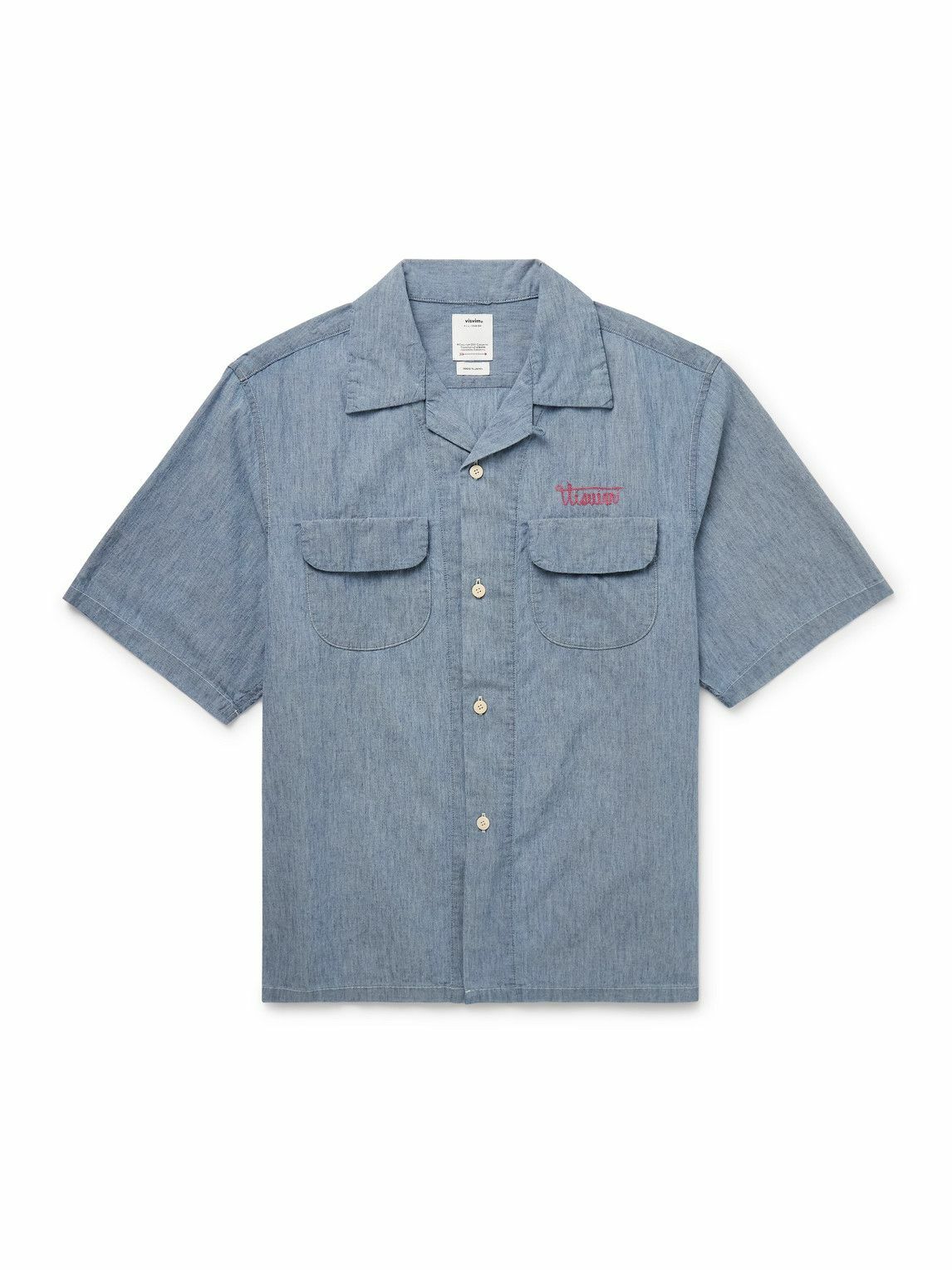 Visvim Men's Silk Jacquard Copa Shirt in Multi Visvim