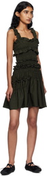 Cecilie Bahnsen Green Oona Minidress