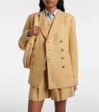Polo Ralph Lauren Double-breasted linen blazer