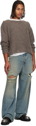424 Gray Baby Sweater