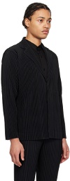 HOMME PLISSÉ ISSEY MIYAKE Black Tailored Pleats 1 Blazer