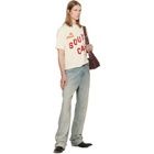 AMIRI Blue Straight Flare Jeans