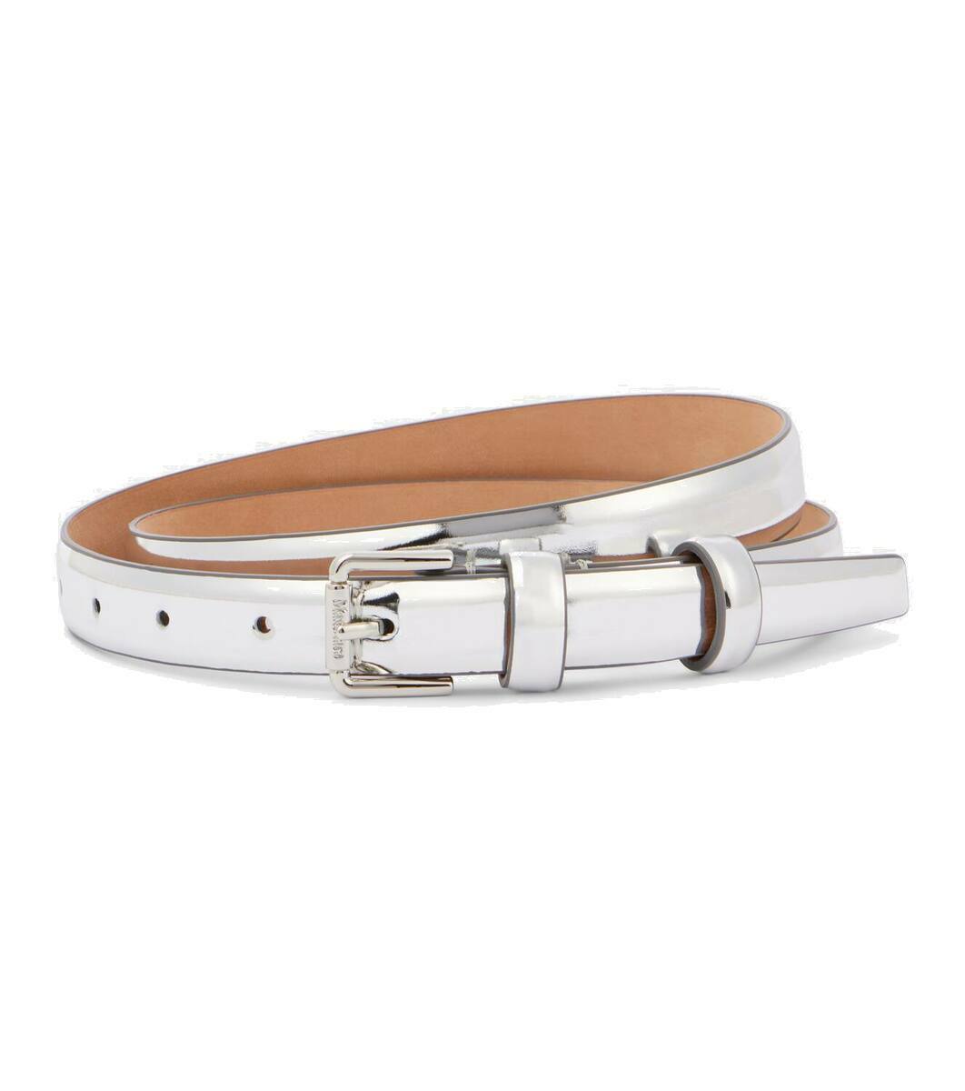 Max Mara Metallic leather belt Max Mara Max Mara Metallic leather belt Max Mara