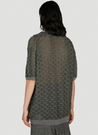 Isa Boulder Basket Weave Polo Shirt