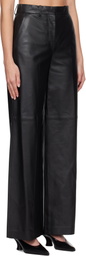 Joseph Black Alana Leather Pants