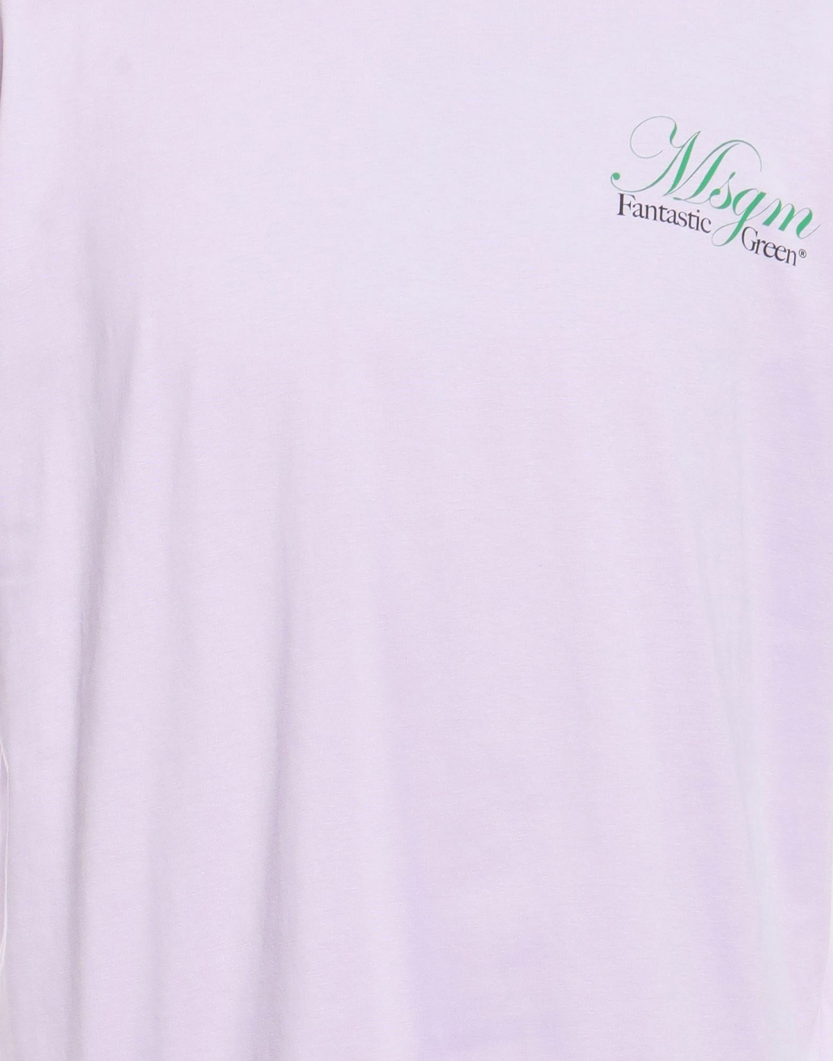Msgm Mens T-shirt Lilac