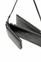 Diesel Flag-D-Modular logo-embossed shoulder bag - Shoulder Bags - Unisex - Black
