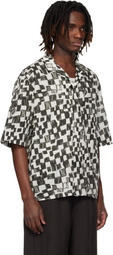 Toogood Beige & Black 'The Landscaper' Shirt