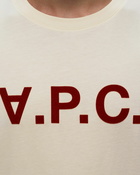 A.P.C. Tee Vpc Color H Beige - Mens - Shortsleeves