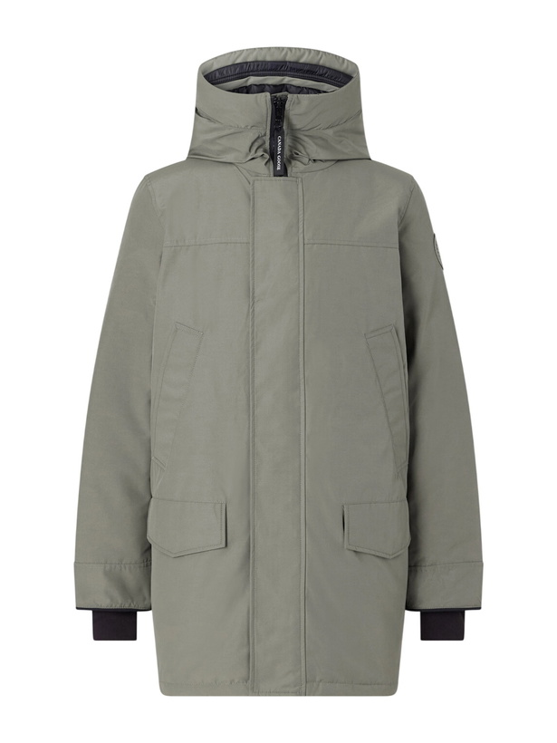 Photo: Canada Goose - Langford Hooded Shell Down Parka - Green