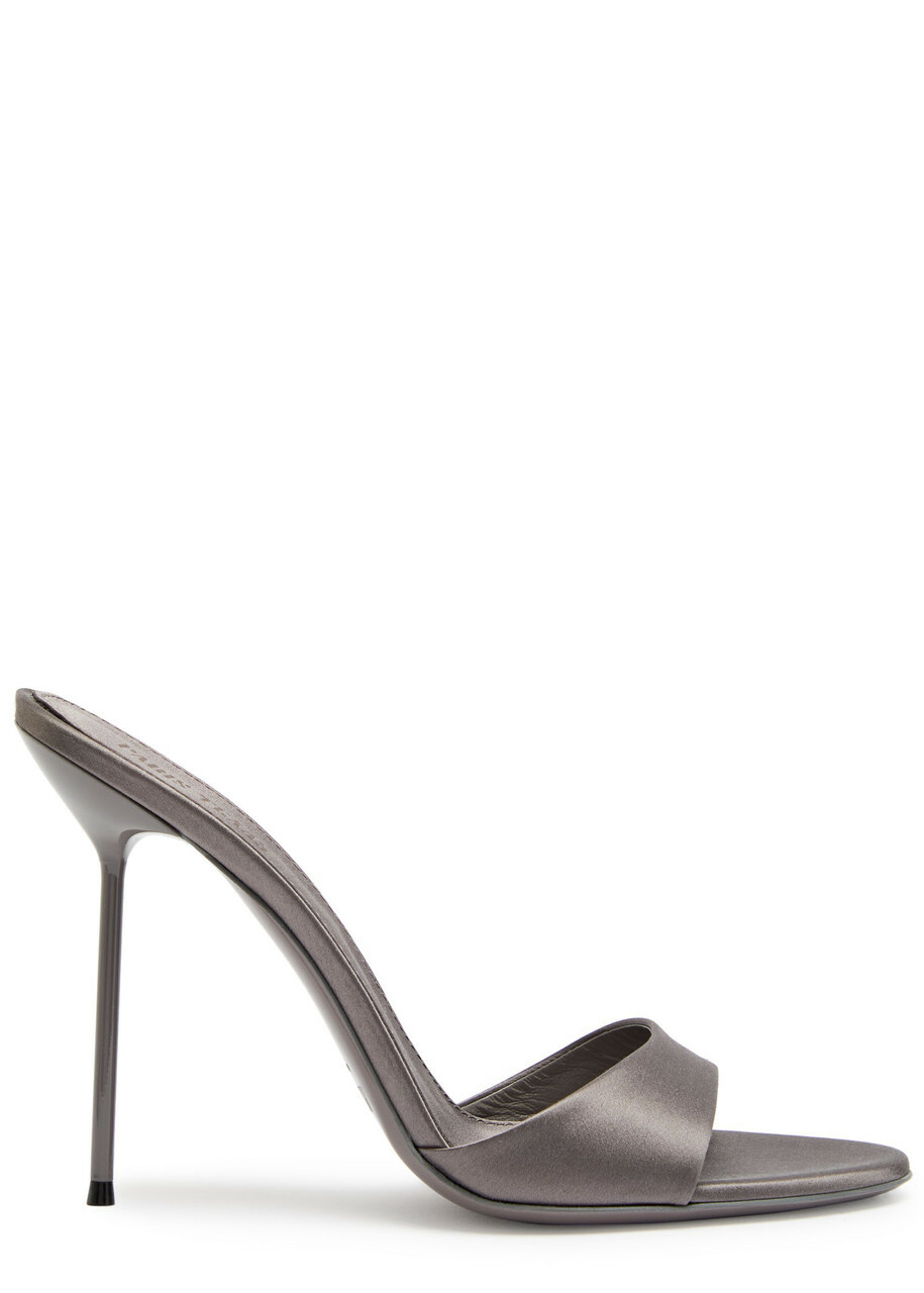 Paris Texas - Anja PVC and leather mules Paris Texas