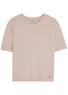 Herno Fine-knit T-shirt Light Pink