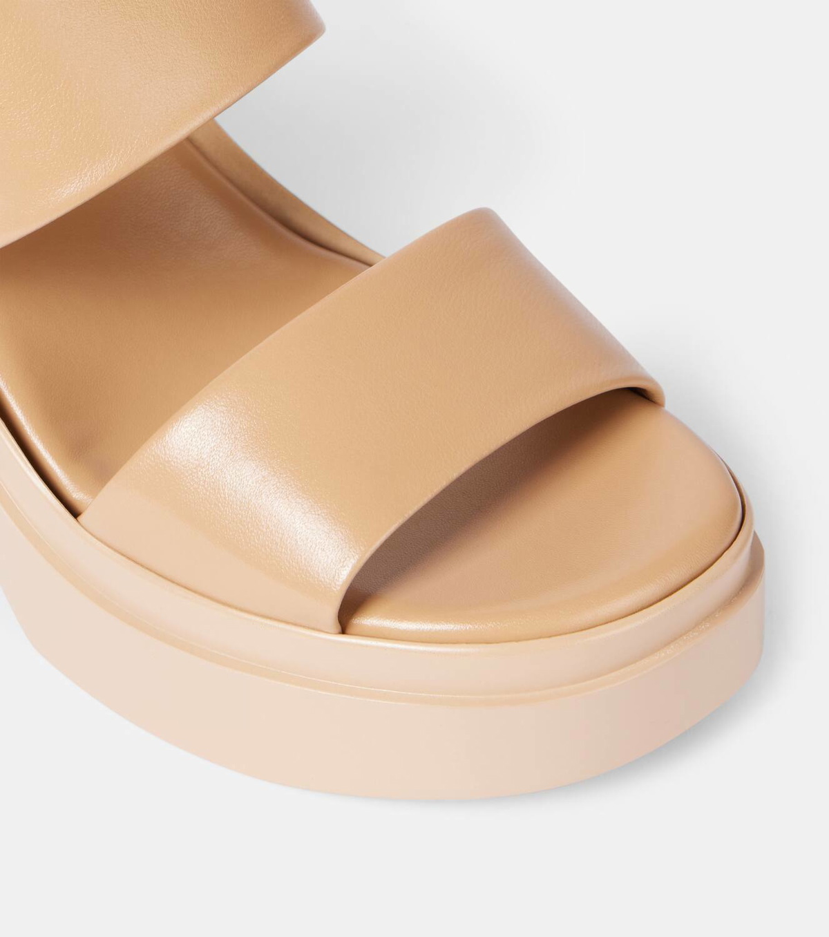 Clergerie Next leather platform sandals