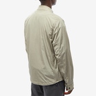 C.P. Company Men's Chrome-R Zip Overshirt in Silver Sage