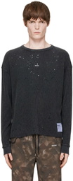 Satisfy Gray MothTech Waffle Long T-shirt