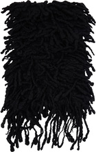 Ann Demeulemeester Black Sanra Fringed Stole Scarf