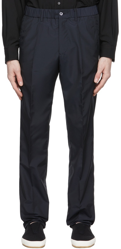 Photo: Ring Jacket Navy Wool Trousers