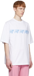 We11done White Cotton T-Shirt