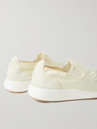 ADIDAS CONSORTIUM - Human Made Pure Logo-Appliquéd Mesh Slip-On Sneakers - Neutrals