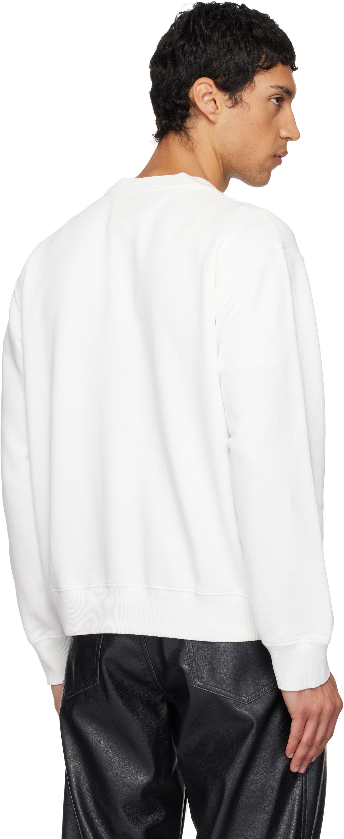 MM6 Maison Margiela Off-White Logo Sweatshirt