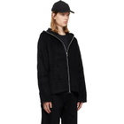 OUR LEGACY Black Full Zip Hoodie