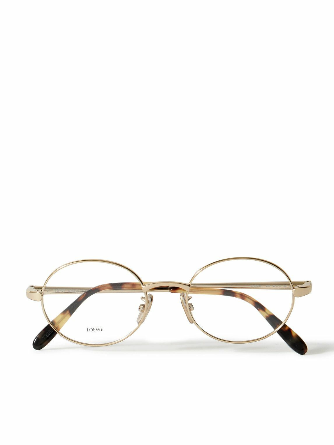 LOEWE - Round-Frame Gold-Tone Optical Glasses Loewe