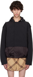 Wales Bonner Black adidas Originals Edition Nylon Bungee Jacket