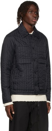 Craig Green Black Quilted Work Jacket