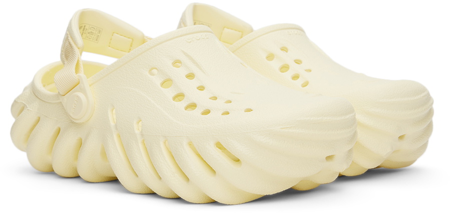 Crocs Kids Yellow Echo Clogs Crocs